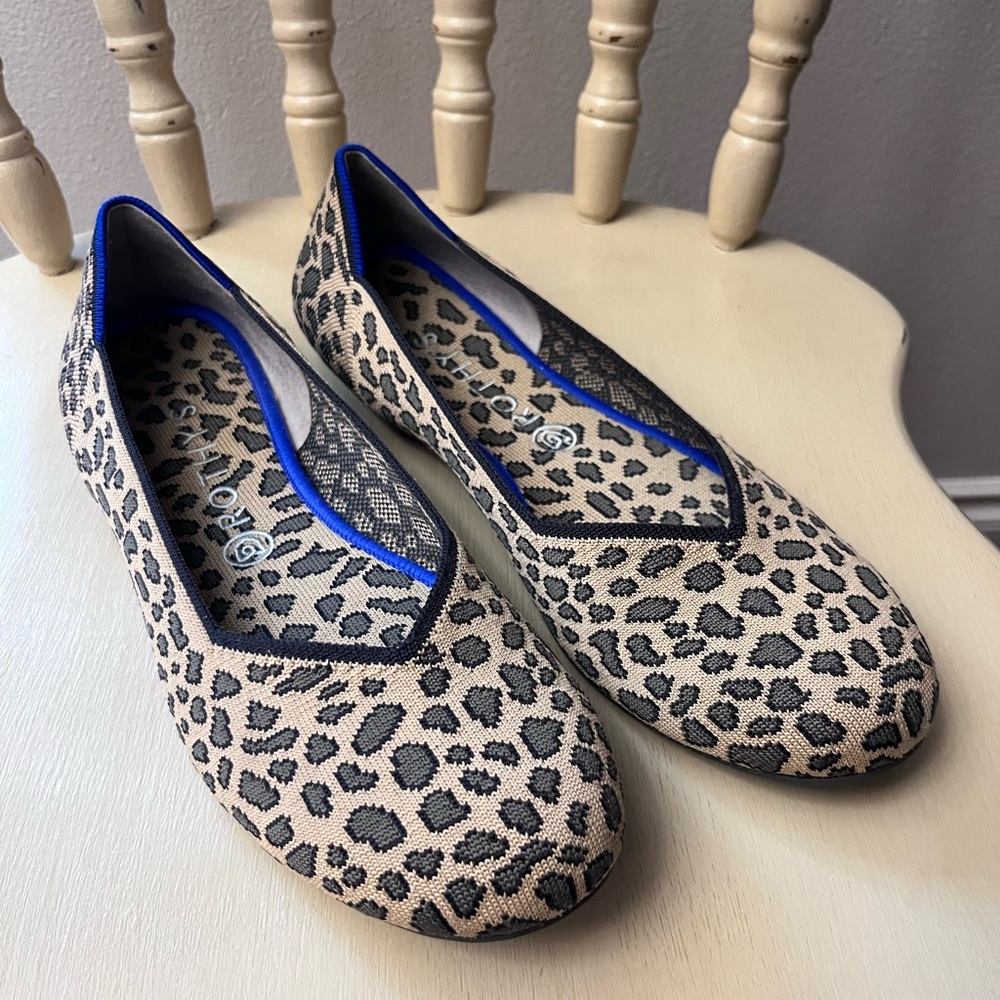 Rothy’s Women’s Leopard Print shoes